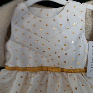 Girls dress matching set